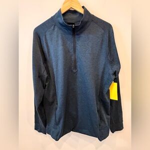 Zella Navy Blue Half Zip Pullover Sweater Womens Medium‎ NWT Athleisure
